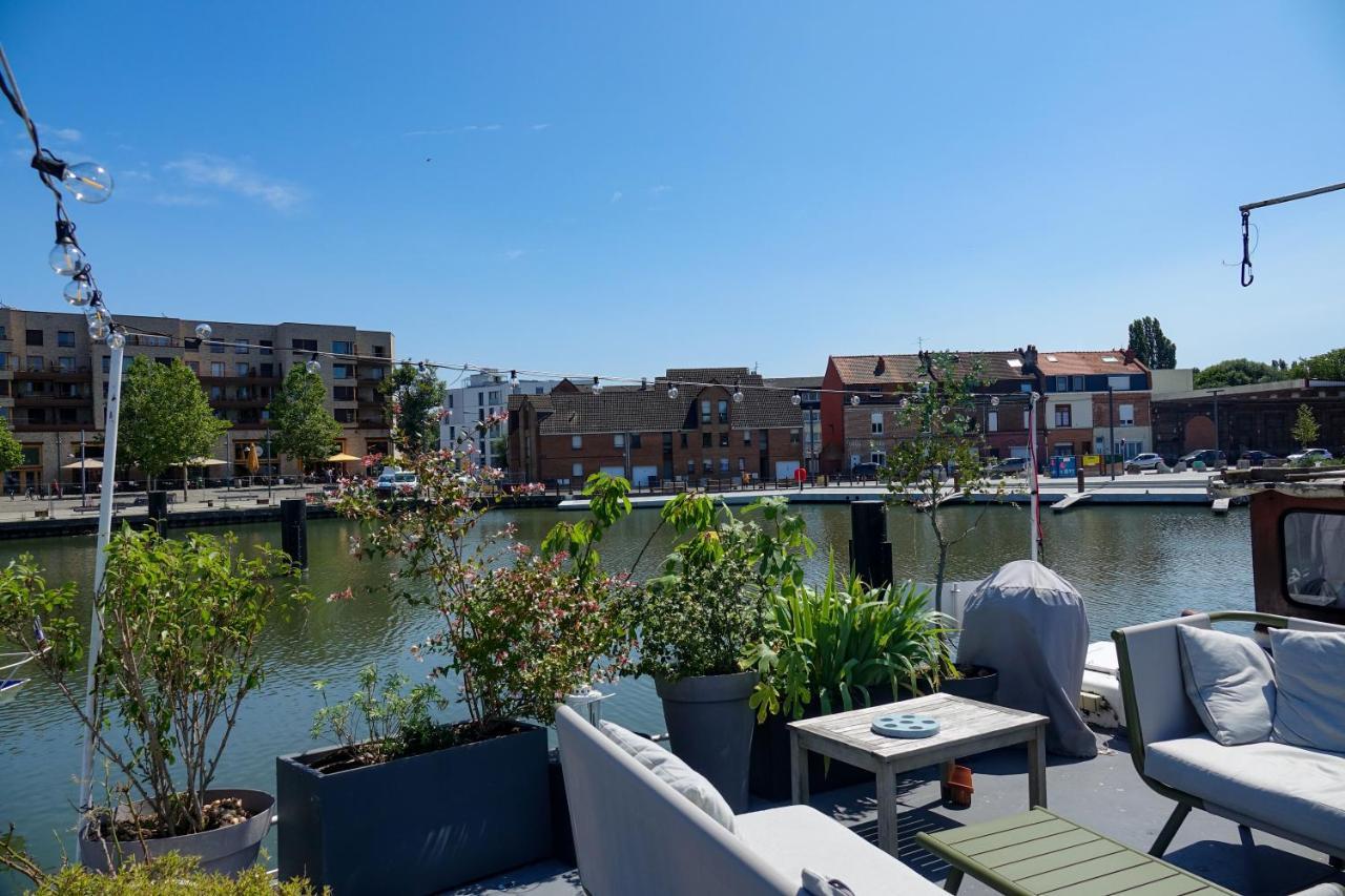 Bateau Peniche Lille - Euratechnologie Apartment Luaran gambar