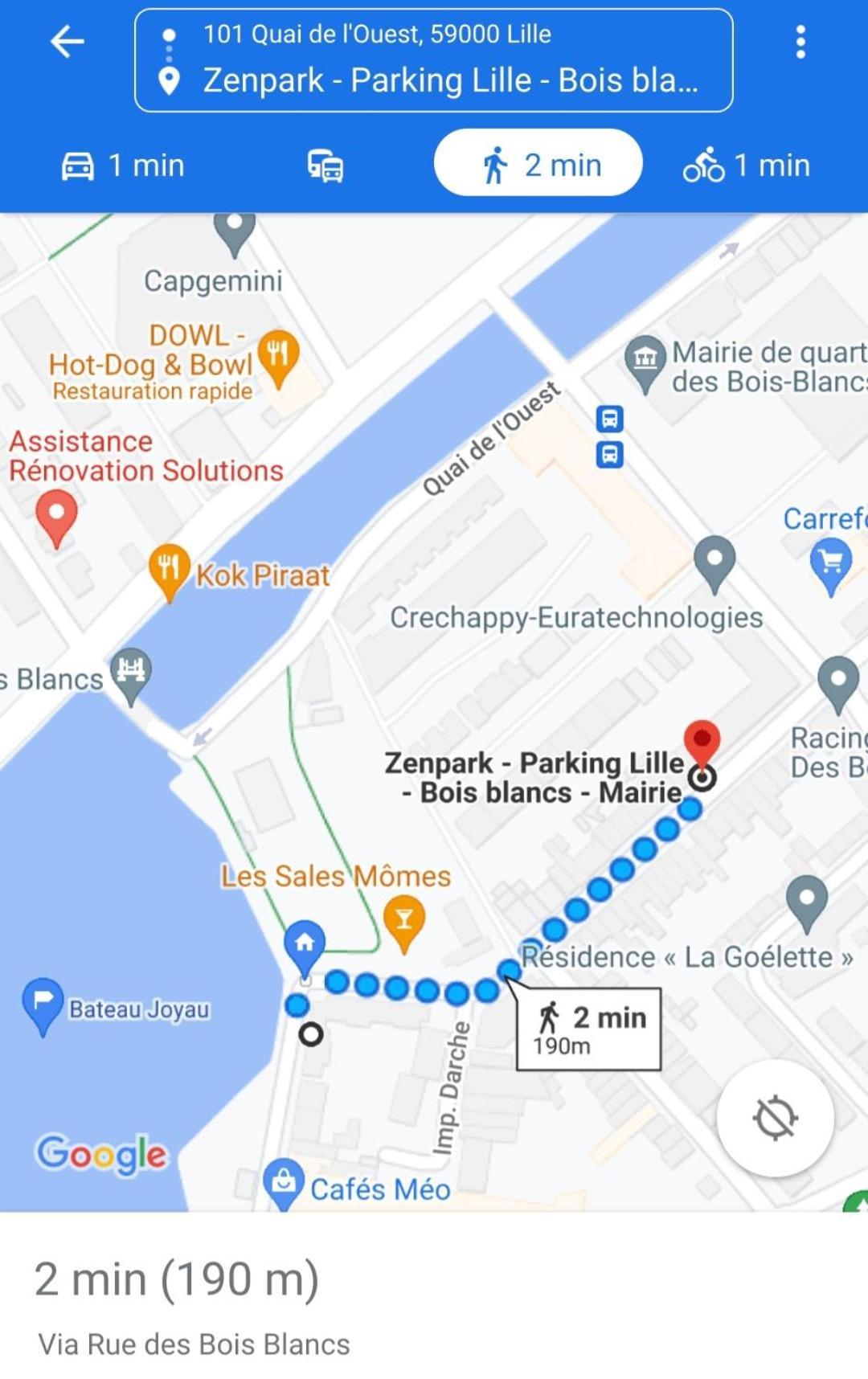 Bateau Peniche Lille - Euratechnologie Apartment Luaran gambar